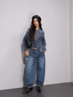 Statement Denim Jacket - Image 2