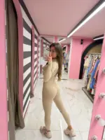NUDE CONTOUR JUMPSUIT - Image 2