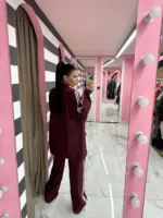 Urban Stripe Suit Set - Image 6