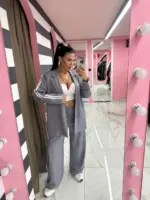 Urban Stripe Suit Set - Image 7