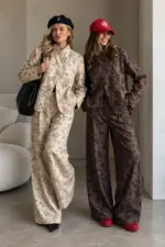 Floral Jacquard Set