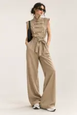 Military Chic Jumpsuit - Image 2