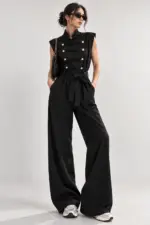 Military Chic Jumpsuit - Image 3