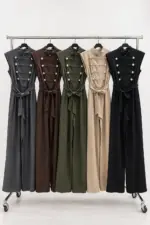 Military Chic Jumpsuit - Image 6