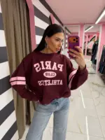 Paris Club Athletics Sweatshirt - Image 4