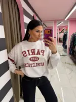 Paris Club Athletics Sweatshirt - Image 5