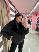 Aspen Faux Fur Jacket - Image 9