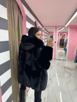 Arctic Luxe Faux Fur Jacket - Image 2