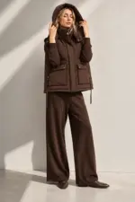 Cozy Hood Puffer Vest - Image 8