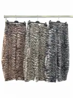 Zebra Statement Wide Leg Pants - Image 3