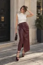 Draped Elegance Skirt