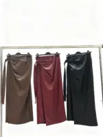 Draped Elegance Skirt - Image 2