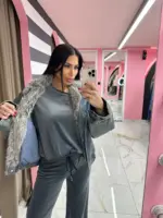 Denim luxe jacket - Image 2