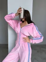 Velvet Curve Jumpsuit - Image 3