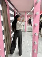 Midnight Eco Leather Pants - Image 7