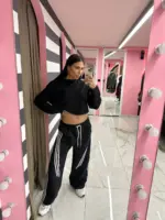 Urban stripe pants