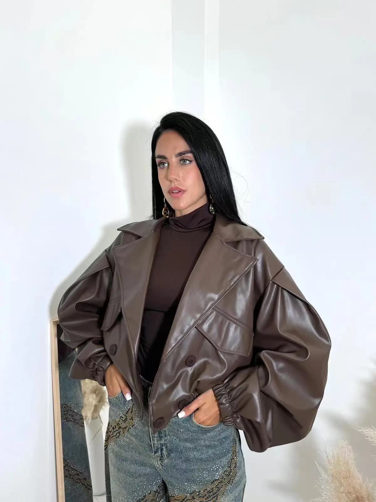 img_6ad0f9d7cb56d2.36482232 Urban Volume eco leather jacket - Image 1