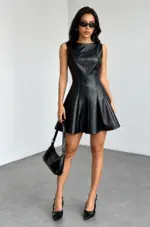 Chic Silhouette Mini Dress - Image 2