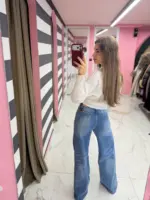 Everyday wide leg jean - Image 2